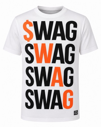Supply demand swag graphic t - &,