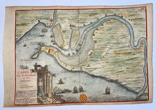 Cadice spagna 1705 nicolas - 1705,