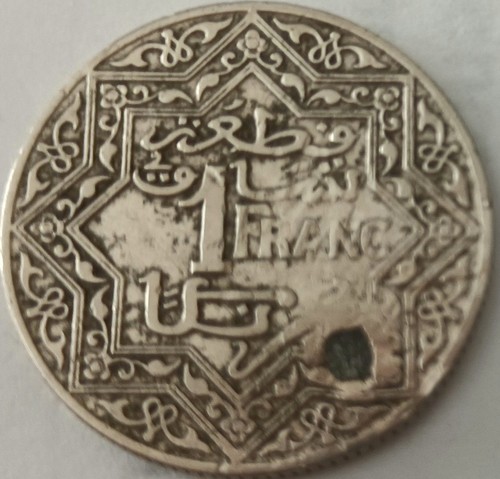 Marocco grossa moneta franco - marocco,