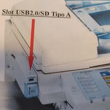 ricoh mp-c2050 c2050 fotocopiatrice lettore sd slot