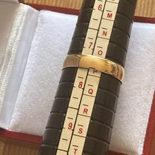 Anello vintage in oro 9 kt con