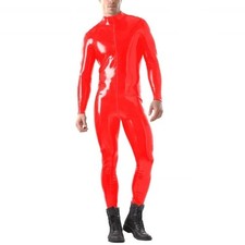 Mens Shiny PVC Leather