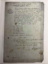 “SCHAGHENBRIEF” 1626