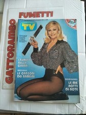 Tv Sorrisi e Canzoni N.50 con Raffaella Carrà-Delon-Morandi Anno 1985- Buono++