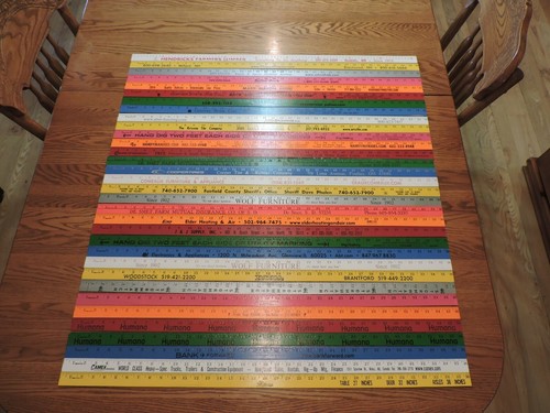 Lotto yardstick legno - yardstick,