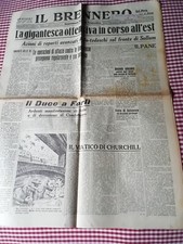 Ww2 Scavo Giornale Seconda Guerra Mondiale 2gm Regio Esercito Alpini Duce