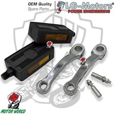 KIT PEDALI PEDIVELLE PIAGGIO CIAO SI 50 BOSS BOXER BRAVO GRILLO COPPIA PEDALINI