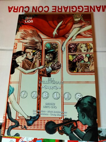 Fables deluxe cartonato lion - fables, 1