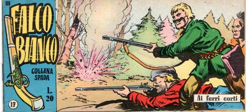 Fumetto striscia falco - fumetto,