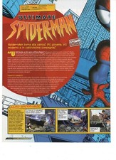 Ultimate SPIDER-MAN Magazine article recensione Playstation PS2 Italian review