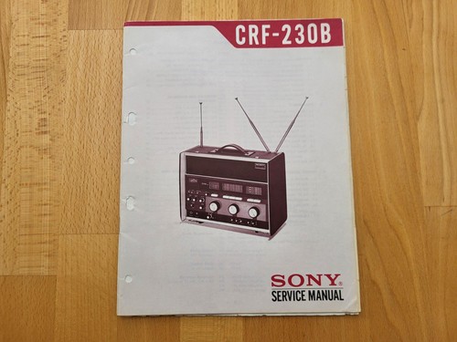 Sony crf 230b manuale - manuale, di