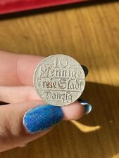 MONETA POLONIA 10 PFENNIG 1923