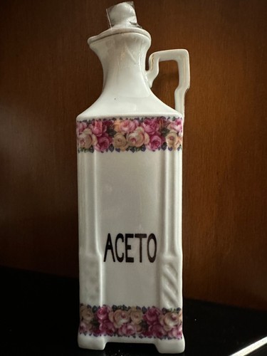 Vecchia acetiera bottiglia - acetiera,,