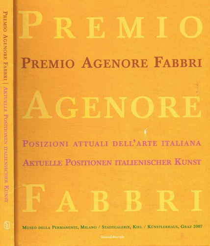 Premio agenore fabbri 2007 - premio,