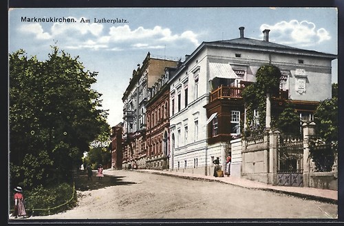 Cartolina markneukirchen am - cartolina,
