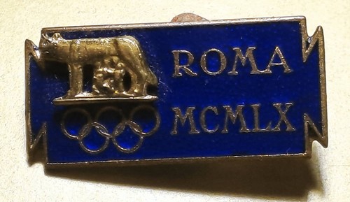Distintivo olimpiadi roma - distintivo,