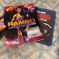 NEW* Sylvester Stallone: Rambo 5-Film Collection (Blu-ray, Digital) W~RARE SLIP!