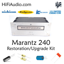 Amplificatore Marantz 240 amp ricostruzione restauro recap upgrade kit riparazione
