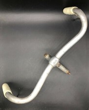 VINTAGE AMBROSIO HANDLEBAR WITH BRAKE LEVERS BREV.458992 & SILUS GRAN LUSSO STEM