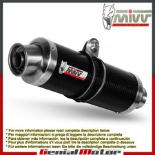 Terminale Scarico MIVV GP Carbonio per Honda Cbr 600 F 2001 > 2010