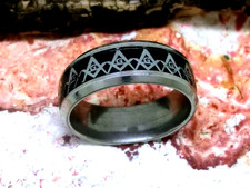 Anello Massonico In Acciaio