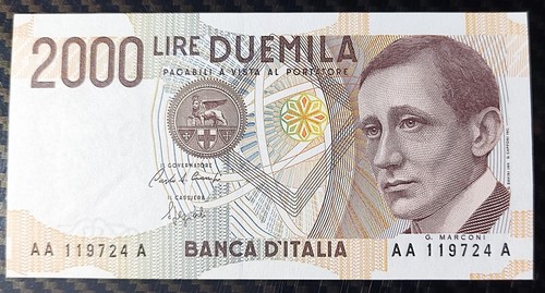 Repubblica banconota lire - banconota, 2000