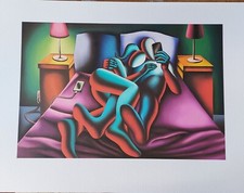 MARK KOSTABI - grafica d'autore 77x59 con certificato di autenticità 