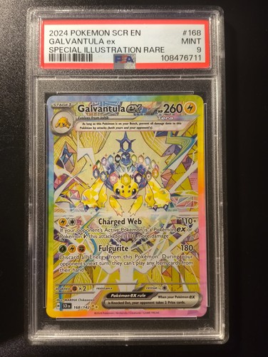 Galvantula 168 psa 9 - 168,