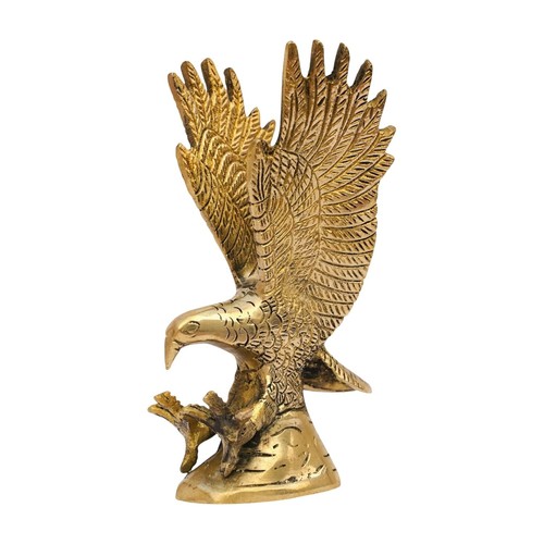 Statua aquila ottone - statua,