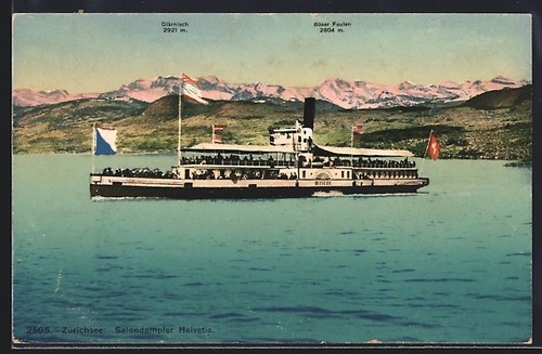 Salondampfer helvetia sul - salondampfer,