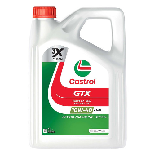 Olio motore castrol gtx 10w - olio,