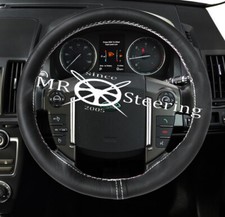 Coprivolante In Pelle Bianco