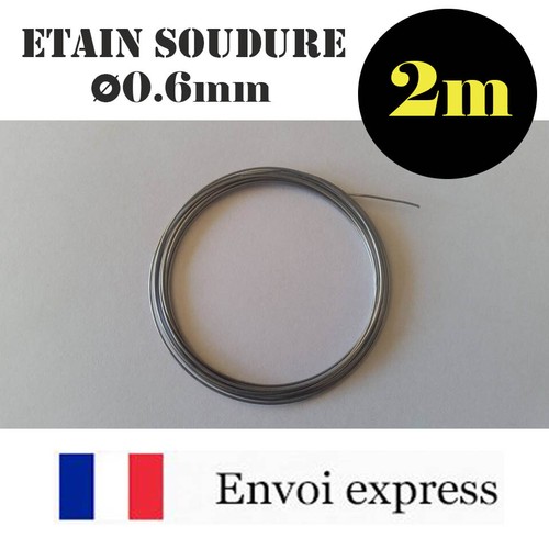 Fil etain pour soudure - de,