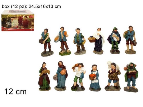 Set pezzi pastori - set, 12