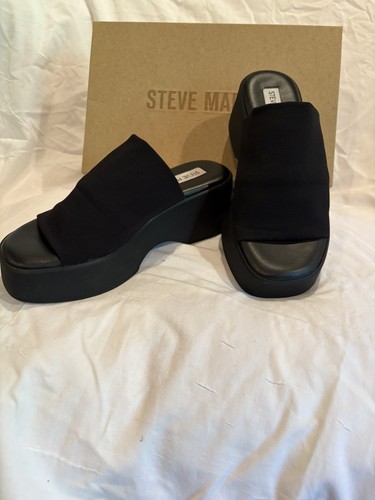 Steve madden black slinky - madden,