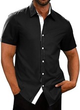 Camicia Uomo Manica Corta