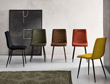 SET 4 SEDIE DESIGN CANNETO