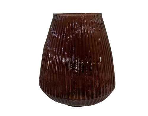 Vaso vetro trasparente - vaso,