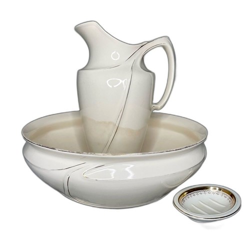 Antico set lavabo brocca