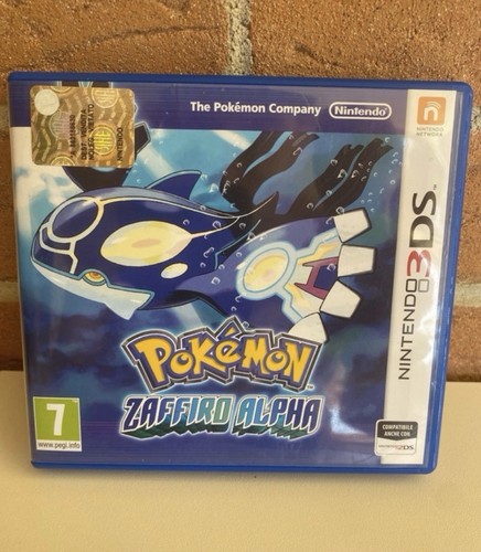 Pokémon zaffiro alpha 3ds non - zaffiro,