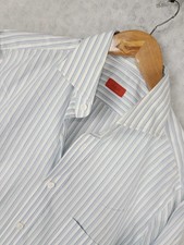 ISAIA Camicia Uomo 16 41 Blu