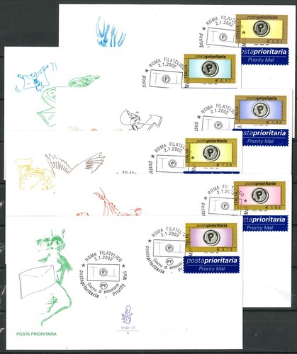 2002 fdc venetia posta - fdc,
