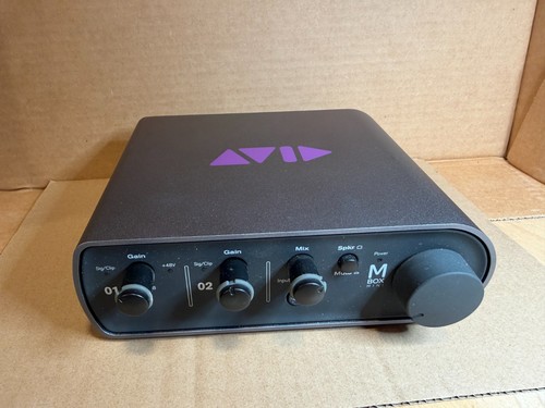 Avid mbox mini interfaccia - avid,