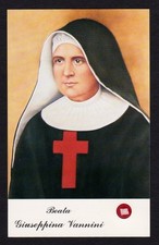 B. GIUSEPPINA VANNINI - CON RELIQUIA - mm. 76 X 120