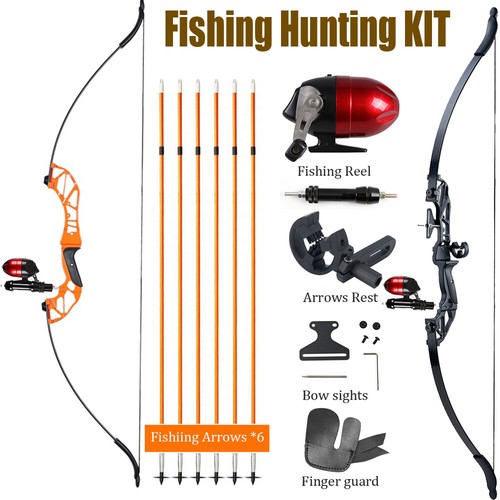 Tiro con arco pesca - con,
