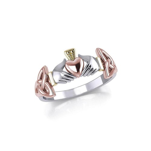 Irlandese claddagh anello 925 - claddagh,