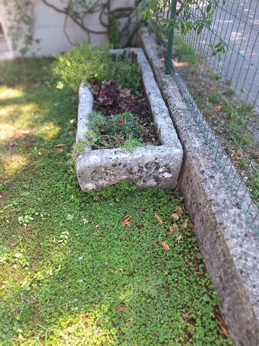 Vasca giardino in pietra - vasca, da