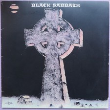 BLACK SABBATH - HEADLESS CROSS - VINYL LP - ITALY 1989 EX/EX+