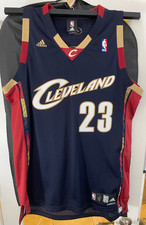 Maglia LeBron James Cleveland Cavaliers Adidas NBA autentica taglia L +2 rara