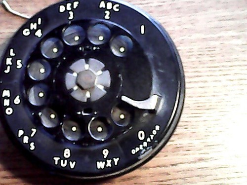 Quadrante per telefono - w.e.,,